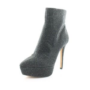 Jessica Simpson Odeda Platform Bootie Size 8 Pewter